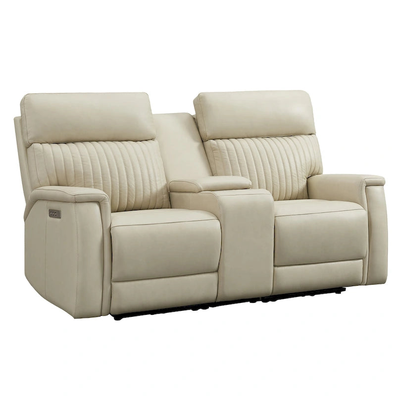73 Leather Zero Gravity Power Reclining Loveseat with Power Headrest and Power Lumbar,USB&USB-C Port