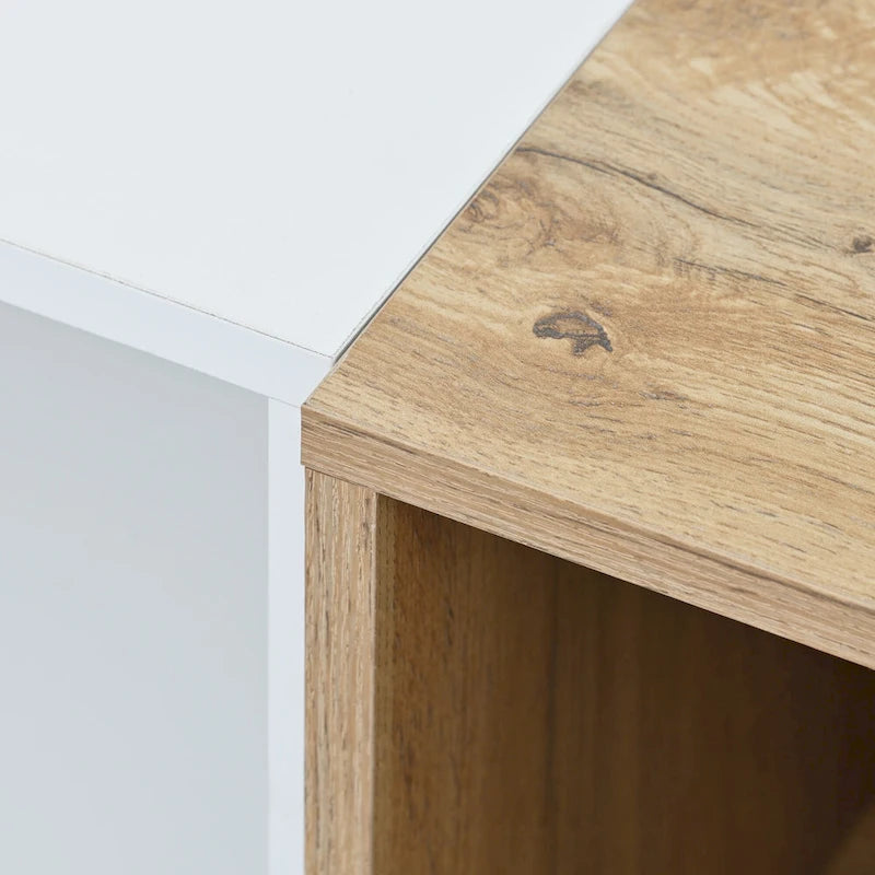 Meuble TV de 193 cm avec portes abattantes et rangement pour téléviseurs jusqu'à 203 cm