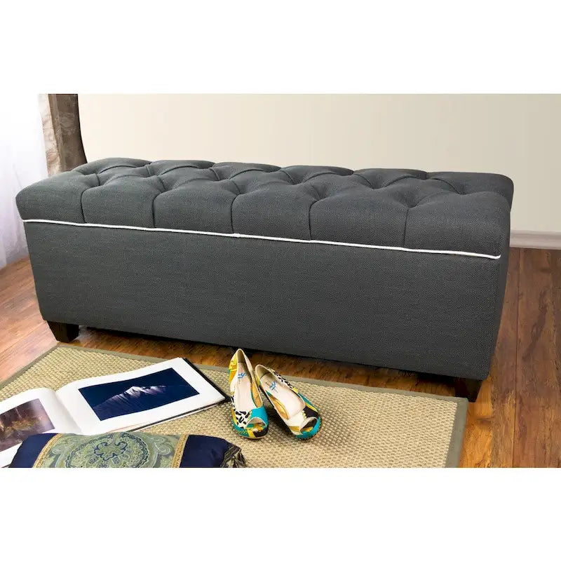Banc de rangement pour chaussures - Loft Charcoal