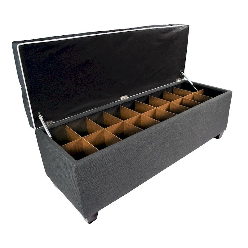 Banc de rangement pour chaussures - Loft Charcoal