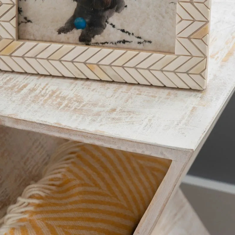 Triangle Side Table Natural