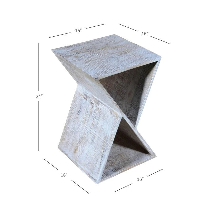 Triangle Side Table Natural