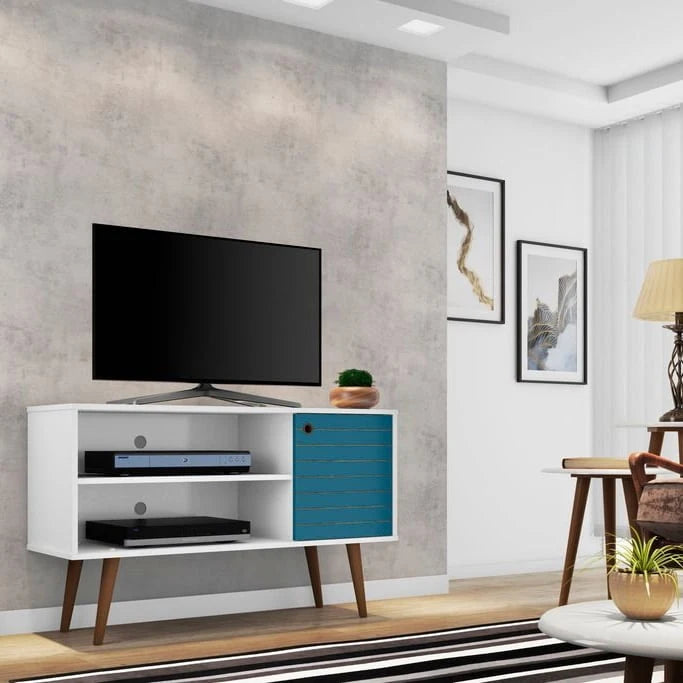 Console de rangement/meuble télé Mid-Century Modern
