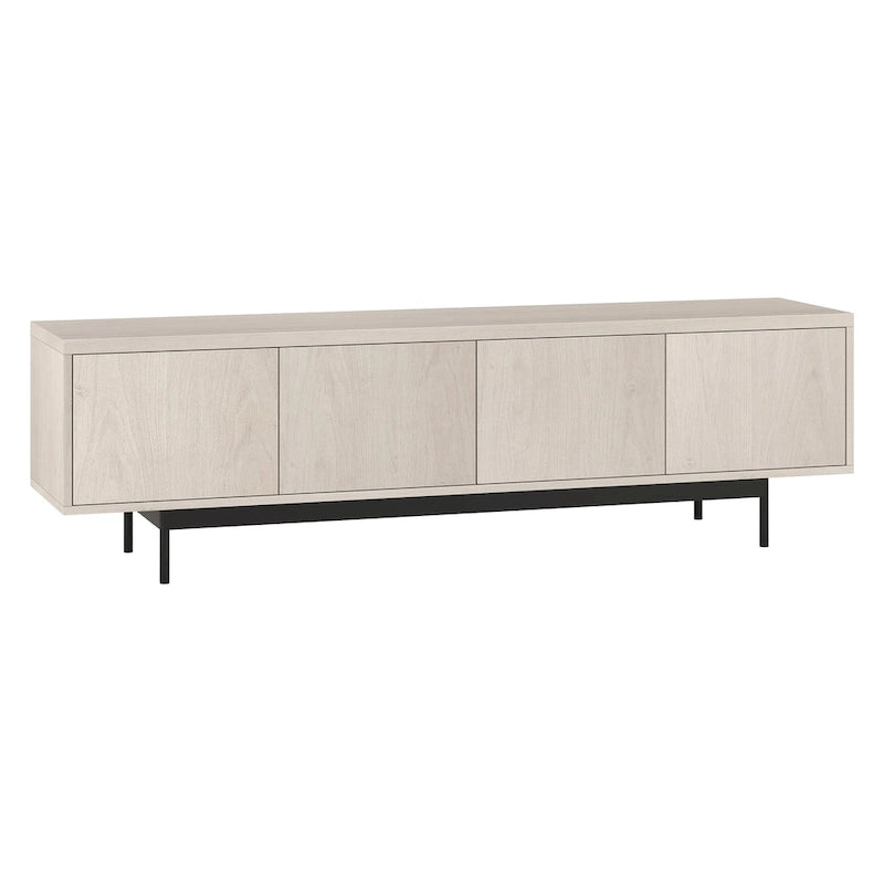 Meuble TV rectangulaire pour téléviseurs jusqu'à 75 pouces, 176,5 cm de large