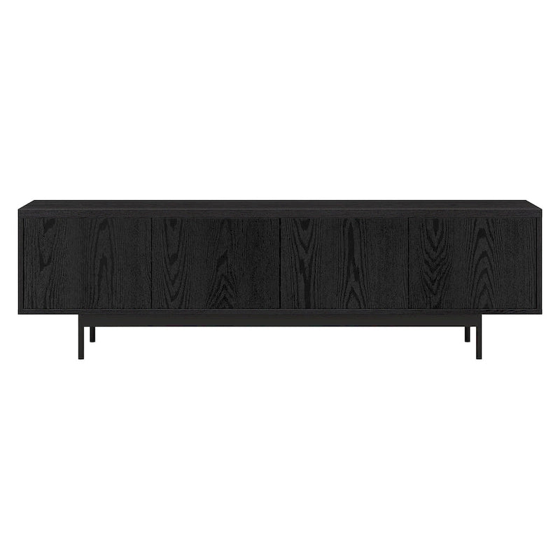 Meuble TV rectangulaire pour téléviseurs jusqu'à 75 pouces, 176,5 cm de large