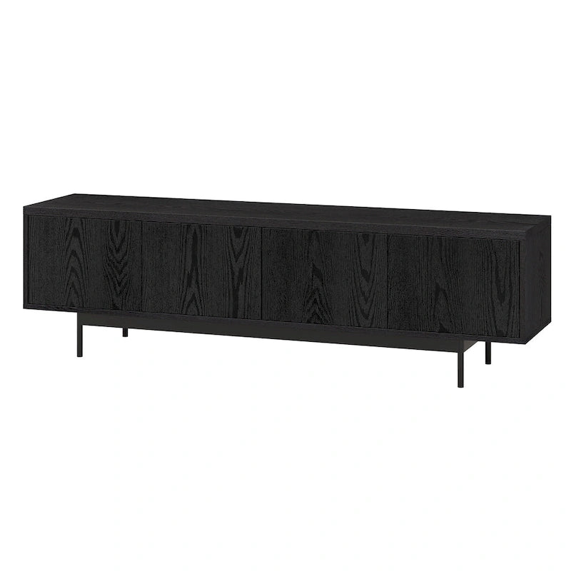 Meuble TV rectangulaire pour téléviseurs jusqu'à 75 pouces, 176,5 cm de large