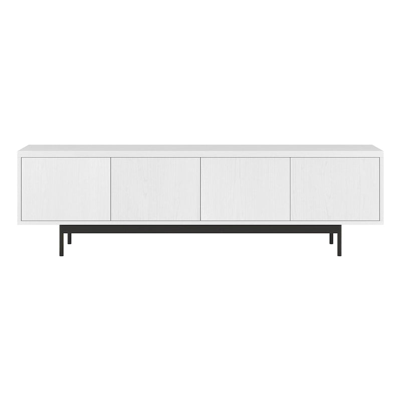 Meuble TV rectangulaire pour téléviseurs jusqu'à 75 pouces, 176,5 cm de large