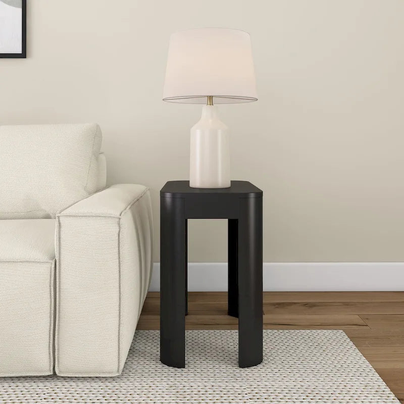 Contour Rectangular Side Table - 25"