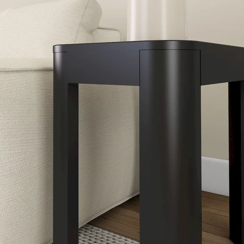 Contour Rectangular Side Table - 25"