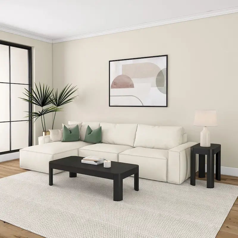 Contour Rectangular Side Table - 25"