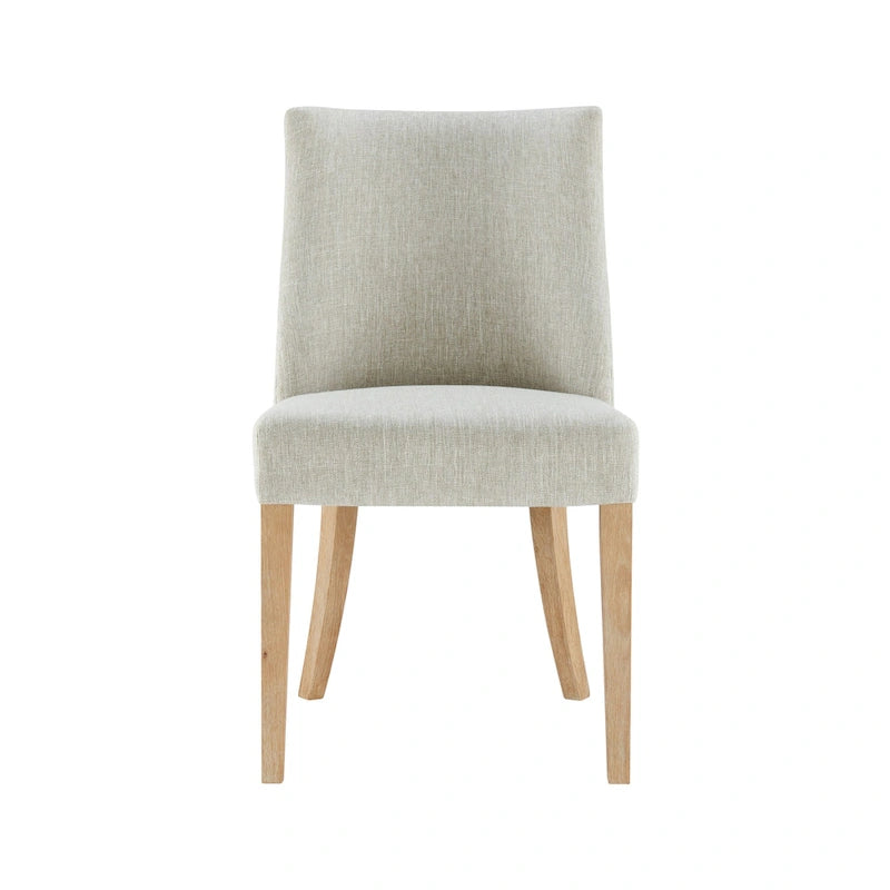Chaise de salle à manger en tissu, lot de 2
