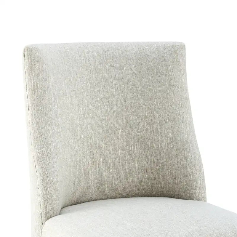 Chaise de salle à manger en tissu, lot de 2