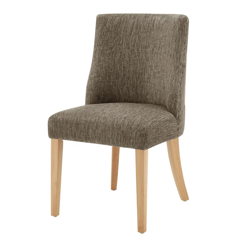 Chaise de salle à manger en tissu, lot de 2