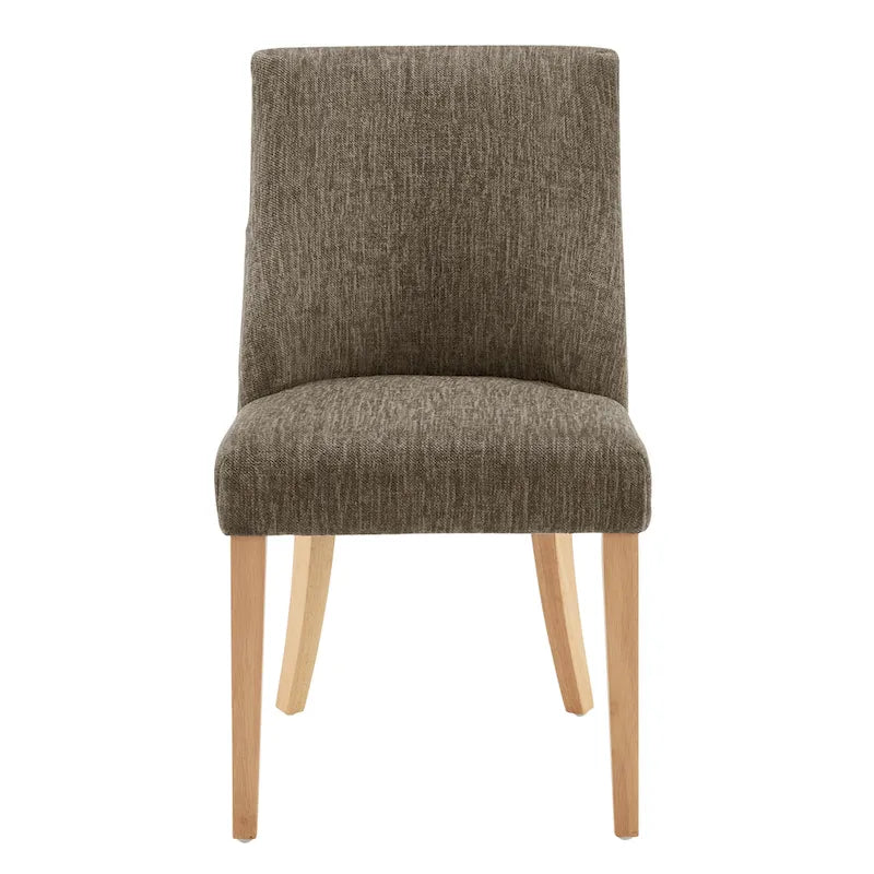 Chaise de salle à manger en tissu, lot de 2