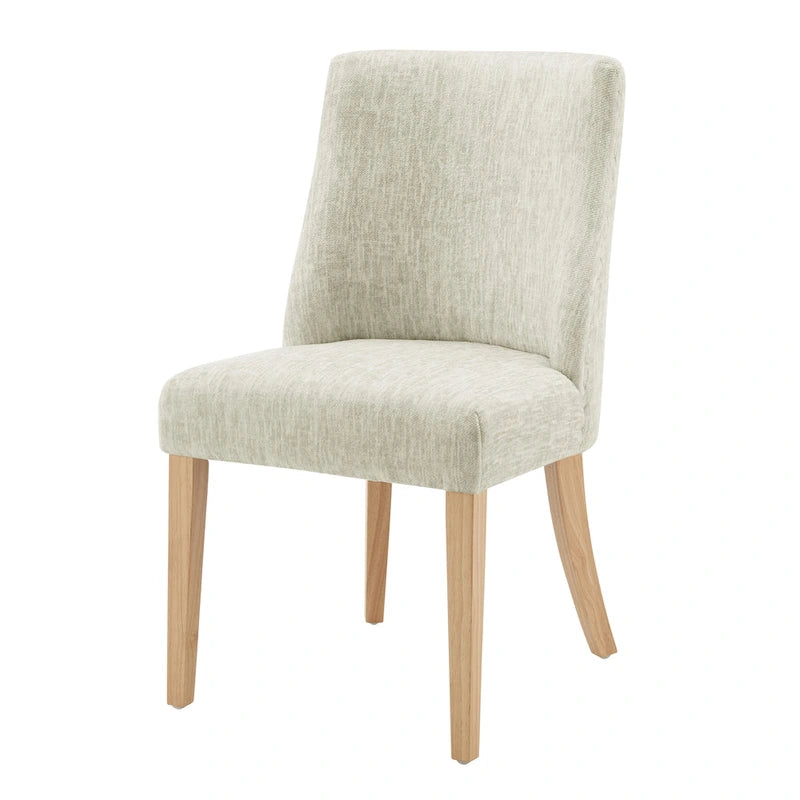 Chaise de salle à manger en tissu, lot de 2
