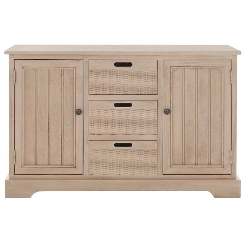Console de ferme avec 2 tiroirs et 3 paniers amovibles