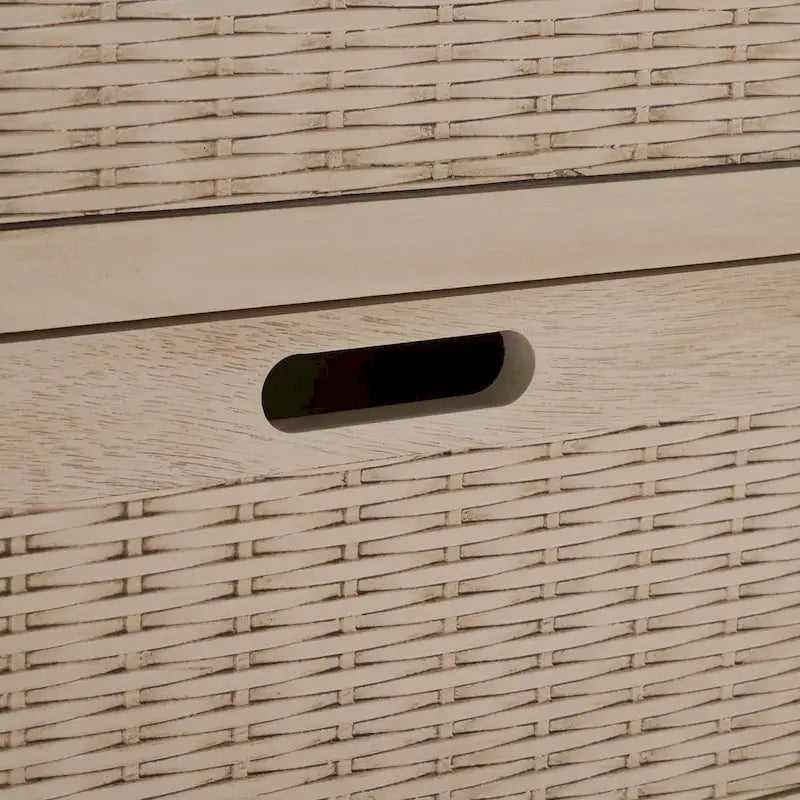 Console de ferme avec 2 tiroirs et 3 paniers amovibles