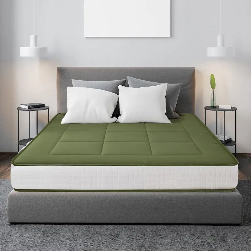 Matelas de futon de 15 cm avec mousse à mémoire de forme