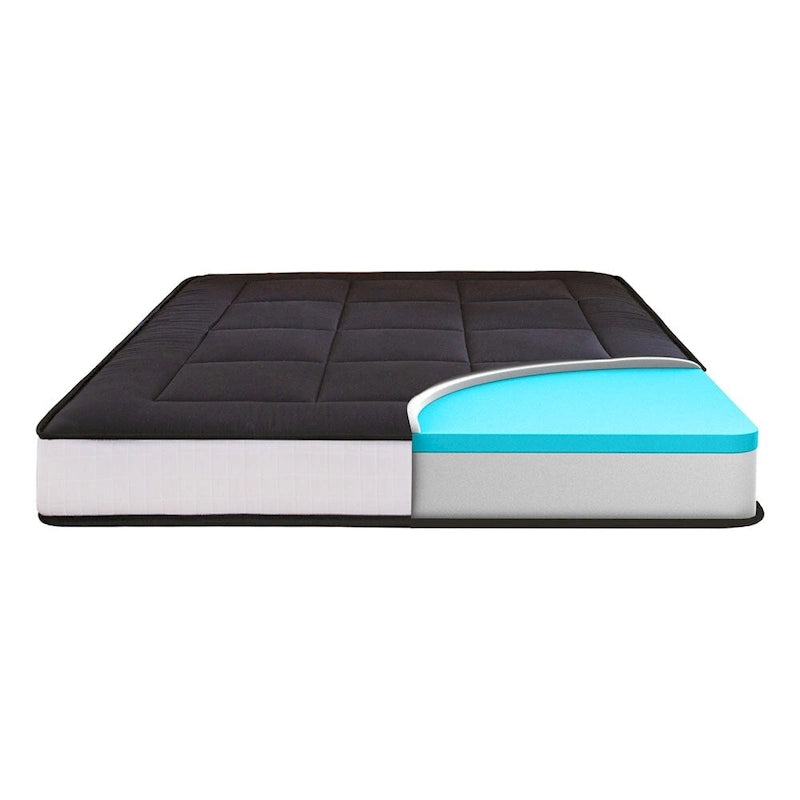 Matelas de futon de 15 cm avec mousse à mémoire de forme