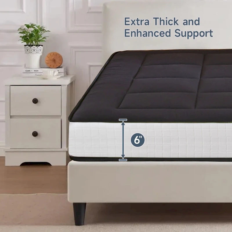 Matelas de futon de 15 cm avec mousse à mémoire de forme