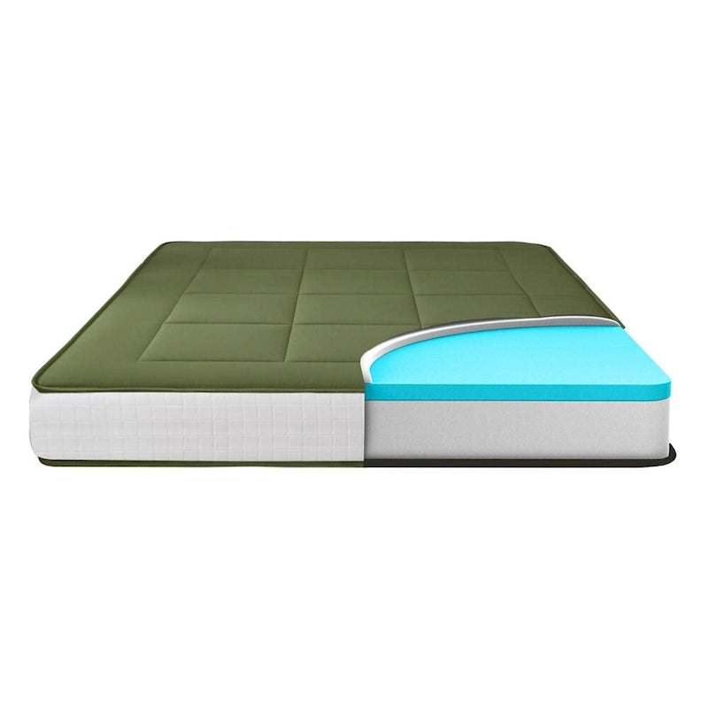 Matelas de futon de 15 cm avec mousse à mémoire de forme
