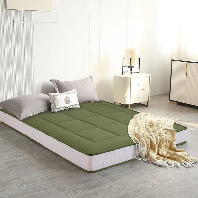 Matelas de futon de 15 cm avec mousse à mémoire de forme