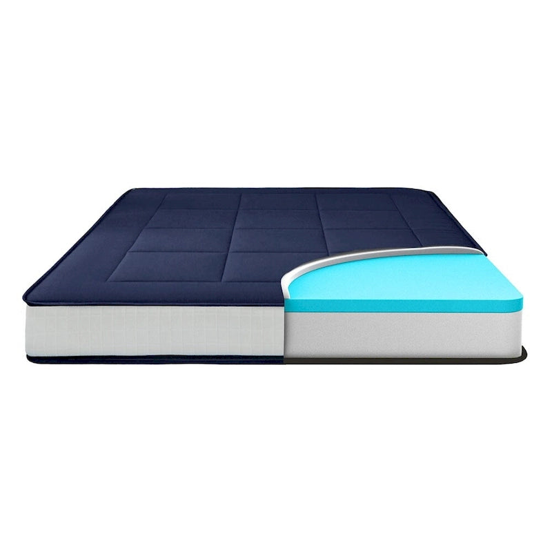 Matelas de futon de 15 cm avec mousse à mémoire de forme