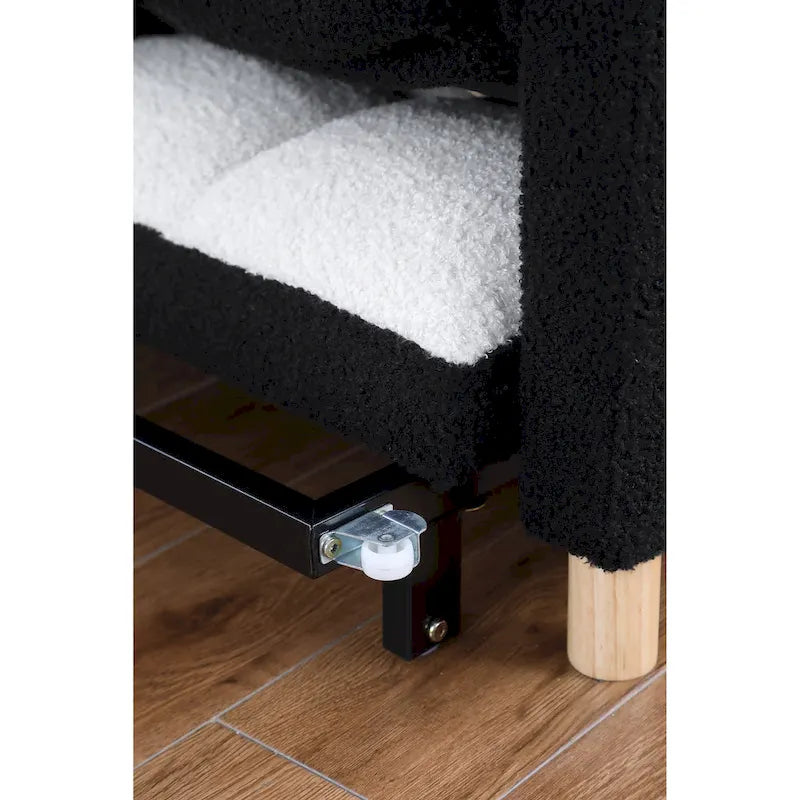 Canapé-lit convertible, fauteuil réglable avec oreiller, fauteuil-lit multifonctionnel